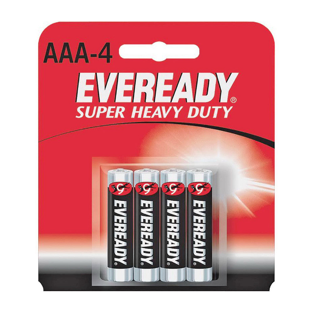 Eveready Super Heavy Duty 1212Sw Aaa 4 Batteries
